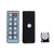 GloboStar® 73317 Επιτοίχιο Dimmer με Ασύρματο Χειριστήριο DC 12-24V για Μονόχρωμα Προϊόντα LED 16A Max 384W Μ9 x Π9 x Υ4.5cm