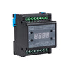 GloboStar® 73372 AC Triac DMX Dimmer Din Rail Ράγας 3 Καναλιών AC 100-240V 3 x 1A 220W - Max 3A 660W - IP20 DMX512 Μ8 x Π9 x Υ6cm - 5 Years Warranty