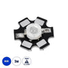 GloboStar® 73754 High Power Star LED - Υψηλής Ισχύος Star LED 5W DC 3.2V Μπλε Φ2 x Υ0.6cm - 2 Χρόνια Εγγύηση