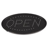 GloboStar® 75683 Φωτιστικό Ταμπέλα LED Σήμανσης OPEN με Πρίζα AC 230V Μ47.5xΠ24.5xΥ2.5cm