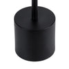 GloboStar® JOJO 76520 Μοντέρνο Επιτραπέζιο Φωτιστικό Πορτατίφ LED 1.5W 105lm 120° DC 5V Επαναφορτιζόμενο με Μπαταρία Li-ion 1800mAh - Διακόπτη Αφής με 3 Εναλλαγές Φωτισμού CCT Θερμό - Φυσικό - Ψυχρό 1500K - 4500K - 6000K Dimmable - D8 x H34cm - Μαύρο