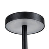GloboStar® JOJO 76520 Μοντέρνο Επιτραπέζιο Φωτιστικό Πορτατίφ LED 1.5W 105lm 120° DC 5V Επαναφορτιζόμενο με Μπαταρία Li-ion 1800mAh - Διακόπτη Αφής με 3 Εναλλαγές Φωτισμού CCT Θερμό - Φυσικό - Ψυχρό 1500K - 4500K - 6000K Dimmable - D8 x H34cm - Μαύρο