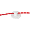 GloboStar® DIY 77561 Επιτοίχιο Εξάρτημα Στήριξης Καλωδίου Φωτιστικού - Φ4.5 x Υ2cm - Λευκό - Σιλικόνης - 5 Χρόνια Εγγύηση