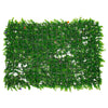 GloboStar® 78408 Artificial - Συνθετικό Τεχνητό Διακοσμητικό Πάνελ Φυλλωσιάς - Κάθετος Κήπος Καυκάσιο Πυξάρι Πολύχρωμα Λουλούδια Πράσινο Μ60 x Υ40 x Π8cm