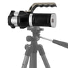 GloboStar® 79025 EXTREME Φορητός Επαναφορτιζόμενος Φακός LED CREE XHP50 30W 3000lm με 3 Modes & 3 x Μπαταρίες 18650 20400mAh Li-ion και με Φόρτιστή Αυτοκινήτου & Πρίζας Αδιάβροχος IP65 Ψυχρό Λευκό 6000K