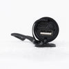 GloboStar® 79029 Φορητός Φακός Χειρός Επαναφορτιζόμενος LED CREE XM-L2 T6 10W 1000lm Zoom 1° έως 60° Μοιρών με 1 x 18650 Μπαταρία 1200mAh USB 2.0 Πτυσσόμενος & 3 Modes Power Bank Αδιάβροχο IP54 Ψυχρό Λευκό 6000K