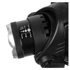 GloboStar® 79055 Φακός Κεφαλής Επαναφορτιζόμενος LED CREE XML2-T6 Chip 10 Watt 1800lm με 2 x 18650 Μπαταρίες 5200mAh Ψυχρό Λευκό 6000K
