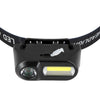 GloboStar® 79066 Φακός Κεφαλής Επαναφορτιζόμενος LED CREE COB XML2-T6 Chip 25 Watt 2500lm με 1 x 18650 Μπαταρία 4800mAh και με Καλώδιο Φόρτισης USB Ψυχρό Λευκό 6000K