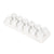 GloboStar® 79565 ΣΕΤ 12 Διακοσμητικών Realistic Κεριών με LED Εφέ Κινούμενης Φλόγας - με Ενσωματωμένη Μπαταρία - Επαναφορτιζόμενα & Βάση Φόρτισης Θερμό Λευκό 2700K