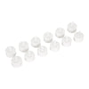 GloboStar® 79565 ΣΕΤ 12 Διακοσμητικών Realistic Κεριών με LED Εφέ Κινούμενης Φλόγας - με Ενσωματωμένη Μπαταρία - Επαναφορτιζόμενα & Βάση Φόρτισης Θερμό Λευκό 2700K