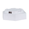 GloboStar® 79637 ΣΕΤ 6 Τεμ. Επιτοίχια Εξάγωνα Φωτιστικά LED 7.2W 720lm DC 5V Αφής Touch Switch Εναλλαγής Χρωμάτων με Καλώδιο Τροφοδοσίας USB και Ασύρματο Χειριστήριο IR Πολύχρωμα RGB Dimmable