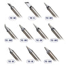 GloboStar® 79977 Drillpro T12 ΣΕΤ 10 Κεφαλών για Κολλητήρι - Σταθμού Συγκόλλησης Συμβατές με Μοντέλα  HAKKO FX951 & FX952 και για Άλλα Μοντέλα