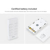 GloboStar® 80044 SONOFF RM433-R2 - RF 433MHz Remote Controller 8 MultiButton/Key with Battery