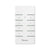 GloboStar® 80044 SONOFF RM433-R2 - RF 433MHz Remote Controller 8 MultiButton/Key with Battery