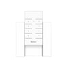 GloboStar® 80044 SONOFF RM433-R2 - RF 433MHz Remote Controller 8 MultiButton/Key with Battery