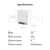 GloboStar® 80045 SONOFF ZBMINI-R3 - Zigbee Wireless Smart Switch Two Way Dual Relay - 2 Output Channel