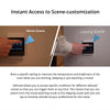 GloboStar® 80058 SONOFF NSPanel-R2-2022-EU - Wi-Fi Smart Scene Wall Switch(86/EU Type) - Integrated HMI Panel - Smart Temperature Control