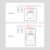 GloboStar® 80058 SONOFF NSPanel-R2-2022-EU - Wi-Fi Smart Scene Wall Switch(86/EU Type) - Integrated HMI Panel - Smart Temperature Control