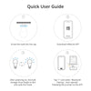 GloboStar® 80072 SONOFF B05-BL-A60 - LED BULB E27 A60 806lm 9W WiFi+Bluetooth RGBW (RED + Green + Blue + Cool White) Dimming Smart Bulb RGBW