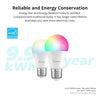 GloboStar® 80072 SONOFF B05-BL-A60 - LED BULB E27 A60 806lm 9W WiFi+Bluetooth RGBW (RED + Green + Blue + Cool White) Dimming Smart Bulb RGBW