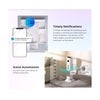 GloboStar® 80082 SONOFF THR320 TH ORIGIN Smart LAN & WiFi 2.4GHz Temperature and Humidity Control AC 100-240V Max 20A