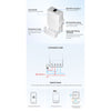 GloboStar® 80082 SONOFF THR320 TH ORIGIN Smart LAN & WiFi 2.4GHz Temperature and Humidity Control AC 100-240V Max 20A