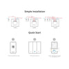GloboStar® 80087 SONOFF M5-1C-80 SwitchMan Mechanical Smart Switch WiFi & Bluetooth AC 100-240V Max 10A 2200W (10A/Way) 1 Way