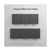 GloboStar® 80092 SONOFF M5-3C-86 SwitchMan Mechanical Smart Switch WiFi & Bluetooth AC 100-240V Max 6A 1320W (2A/Way) 3 Way