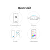 GloboStar® 80098 SONOFF L3-5M RGB Smart LED Strip Light WiFi 2.4GHz 90 SMD/M 5050 5m Roll & Power Adapter DC 5V Max 10W