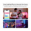 GloboStar® 80098 SONOFF L3-5M RGB Smart LED Strip Light WiFi 2.4GHz 90 SMD/M 5050 5m Roll & Power Adapter DC 5V Max 10W