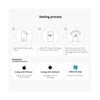 GloboStar® 80100 SONOFF 2 x PAIR NFC Tag Tap to Trigger Tap to Start Your Smart Life Carry-on or Sticker One Scene/NFC