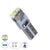 GloboStar® 81022 Λάμπα Αυτοκινήτου LED T5 2xSMD1210 0.6W 90lm 120° DC 12-16V IP20 Φ0.7 x Υ1.7cm Ψυχρό Λευκό 6000K