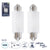 GloboStar® 81335-B Λάμπες Αυτοκινήτου LED 42mm FESTOON - C5W 3rd Generation Can-Bus Extreme Truck Series 2xSMD3030 3W 450lm 120° DC 12-24V IP20 Μ4.2 x Π12.5 x Υ1cm Ψυχρό Λευκό 6000K - Σετ 2 Τεμαχίων σε Blister