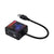 GloboStar® 81847 Διακοσμητικό Φωτιστικό Ειδικών Φωτορυθμικών Εφέ PARTY Disco LASER DC 5V με Καλώδιο Τροφοδοσίας USB Μπλέ Κόκκινο IP20 Μ26.5 x Π4.5 x Υ2.5cm