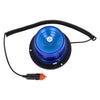 GloboStar® 85152 PRO Series Φάρος Σήμανσης Οχήματος Αστυνομίας για Αυτοκίνητα & Φορτηγά STROBE LED 10W DC 12-24V Αδιάβροχος IP65 Μπλε