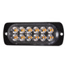 GloboStar® 85264 PRO Series Μπάρα Σήμανσης Οχήματος Οδικής Βοήθείας για Αυτοκίνητα & Φορτηγά Φωτισμού STROBE LED SMD 3030 12W DC 12-24V Αδιάβροχη IP65 Πορτοκαλί