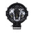 GloboStar® 85439 Vehicle & JEEP Work Lights - Φώτα Εργασίας για Οχήματα και JEEP με V Light DRL & Φλας LED High Power 45W DC 9-36V Αδιάβροχo IP67 Πορτοκαλί & Ψυχρό Λευκό 6000K M17 x Π8 x Υ21cm