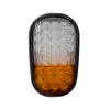 GloboStar® 85455 E57 Mark Σετ 2 x Φανάρια για TOYOTA & UNIVERSAL FORKLIFT Βασικού Φωτισμού για Οχήματα Περονοφόρα - Κλάρκ με Φλας LED 40W DC 10-80V Αδιάβροχα IP6K9K Πορτοκαλί & Ψυχρό Λευκό 6000K  Μ20 x Π8 x Υ12cm