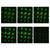 GloboStar® 85819 Διακοσμητικό Φωτιστικό Ειδικών Εφέ CIRCLES DOT 3D LASER 30W AC 230V - με Διακόπτη On/Off - Sound Activated - Πρίζα Schuko IP20 Κόκκινο & Πράσινο