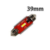 9-28vDc-Canbus Festoon-Σωληνωτος 39mm C5W -1860 SMD 1200Lm- led αυτοκινητου-Ψυχρο Λευκο