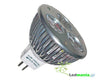 90°- 3*2w-Mr16 Υψηλης Ισχυος Led Dimmable