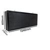 GloboStar® 90325 Κυλιόμενη Ψηφιακή Επιγραφή P10 LED SMD AC 220-240V με Wi-Fi - Αδιάβροχή IP54 - Διπλής Όψης - Μ104 x Π12 x Υ40cm RGBW