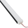 GloboStar® CON-NEONIO 90771 Προφίλ Αλουμινίου 3 Μέτρων - Βάση Στήριξης για την NEONIO Digital Neon Flex LED 14.4W/m 12VDC με Π3 x Υ2cm - Μαύρο - Μ300 x Π2.9 x Υ1.9cm