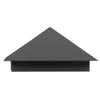 GloboStar® 96509 LED Φωτιστικό Τοίχου Απλίκα STEALTH Αρχιτεκτονικού Φωτισμού Γκρι Αδιάβροχο IP65 10 Watt CREE 1200lm 60° 230V Ψυχρό Λευκό Μ17 x Π7.5 x Υ17cm