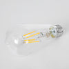 GloboStar® 99015 Λάμπα E27 ST64 Αχλάδι LED FILAMENT 4W 440 lm 320° AC 85-265V Edison Retro με Διάφανο Γυαλί Θερμό Λευκό 2700 K Dimmable