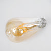 GloboStar® 99047 Λάμπα E27 ST64 Αχλάδι LED LONG FILAMENT 10W 1050 lm 320° AC 85-265V Edison Retro με Μελί Γυαλί Ultra Θερμό Λευκό 2200 K Dimmable