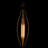 GloboStar® 99167 Λάμπα E27 3.5K Avocados LED LONG FILAMENT 12W 1060 lm 320° AC 85-265V Edison Retro με Μελί Γυαλί Ultra Θερμό Λευκό 2200 K Dimmable