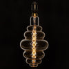 GloboStar® 99172 Λάμπα LED Soft S Spiral Filament E27 BH200 GRAPES Γλόμπος 8W 560lm 360° AC 220-240V IP20 Φ20 x Υ41cm Ultra Θερμό Λευκό 2200K με Μελί Γυαλί - Dimmable - 3 Years Warranty