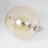 GloboStar® 99210 Λάμπα E27 BLL150 MTX Balloon DIODE HP LED String 3W 300 lm 320° AC 85-265V Edison Retro με Μελί Γυαλί Ultra Θερμό Λευκό 2200 K
