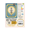 GloboStar® 99210 Λάμπα E27 BLL150 MTX Balloon DIODE HP LED String 3W 300 lm 320° AC 85-265V Edison Retro με Μελί Γυαλί Ultra Θερμό Λευκό 2200 K